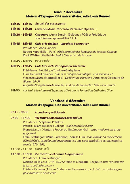 AG thtre programme 1