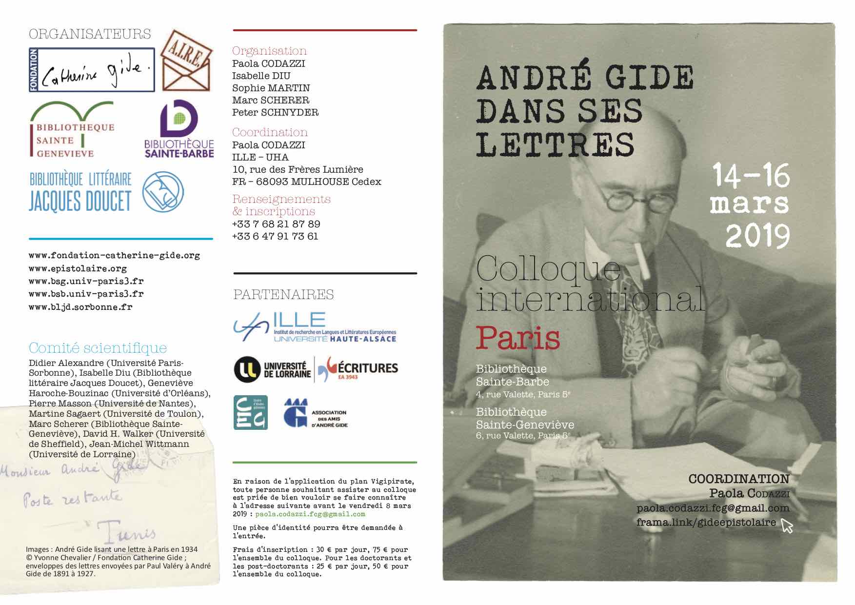 Programme Gide dans ses lettres 14 16 mars 2019 copia compressed